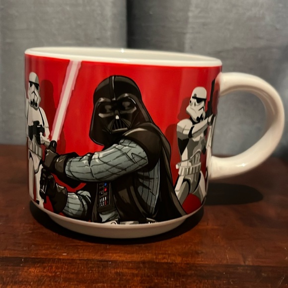 Star Wars Galerie Mug Storm Troopers & Darth Vader  Red, White, Black STACKABLE! - Picture 5 of 12
